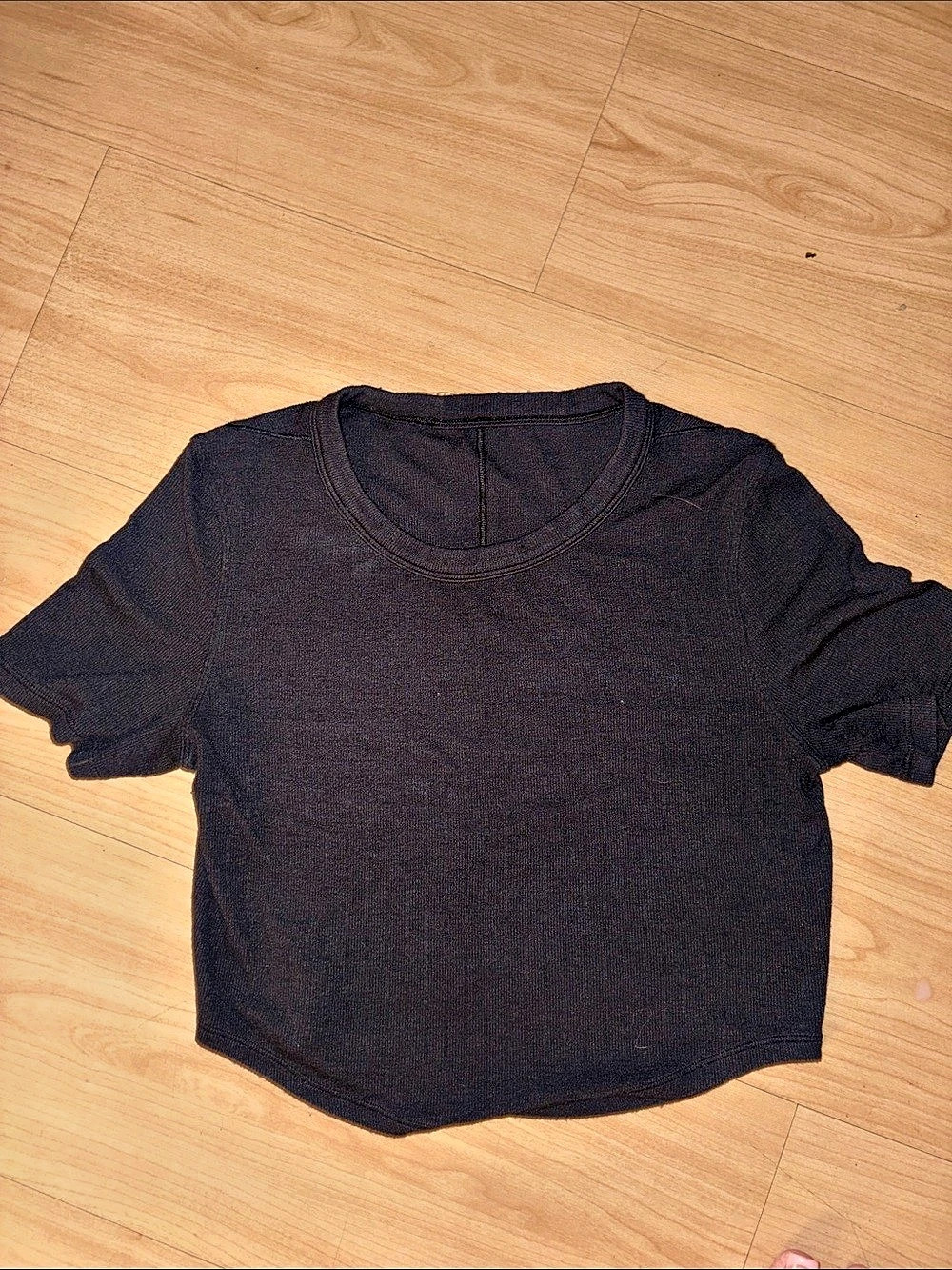 Lululemon Hold Tight Short-Sleeve Shirt Black Tee